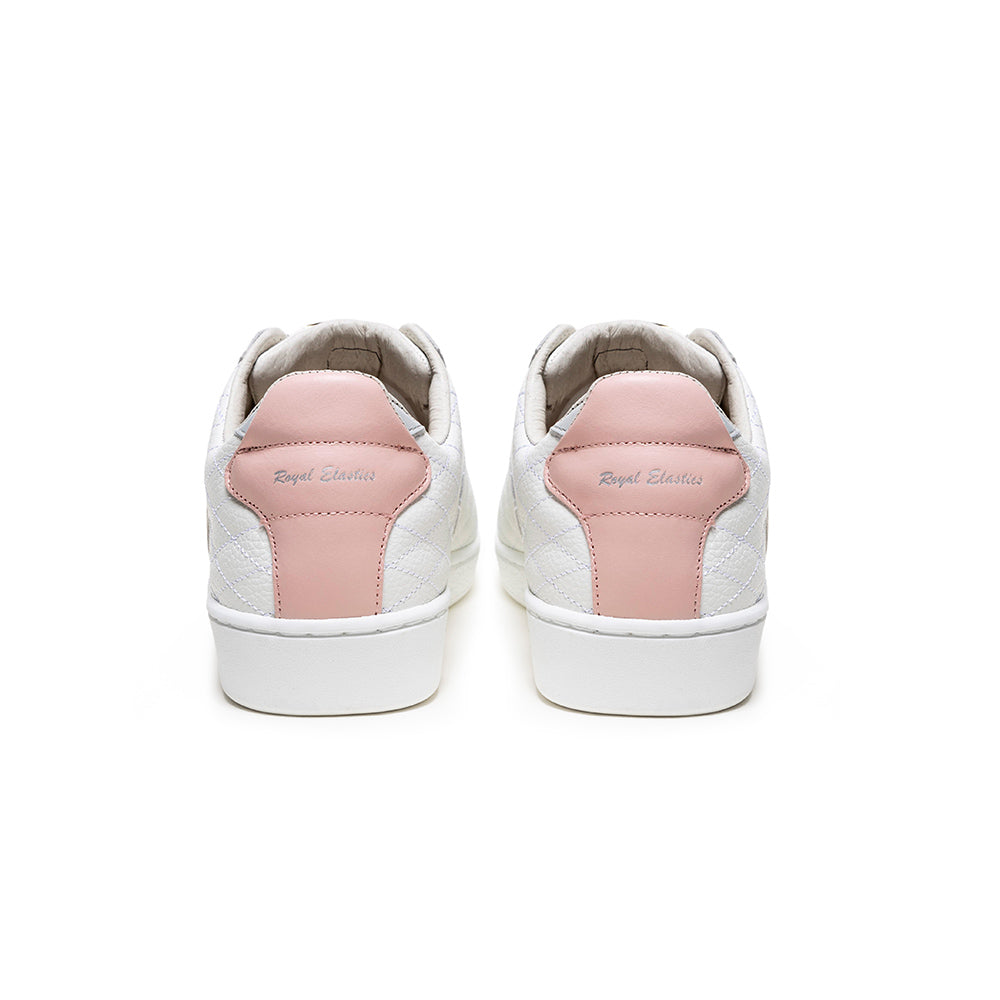 Icon Lux 白粉真皮時尚休閒鞋 (女)