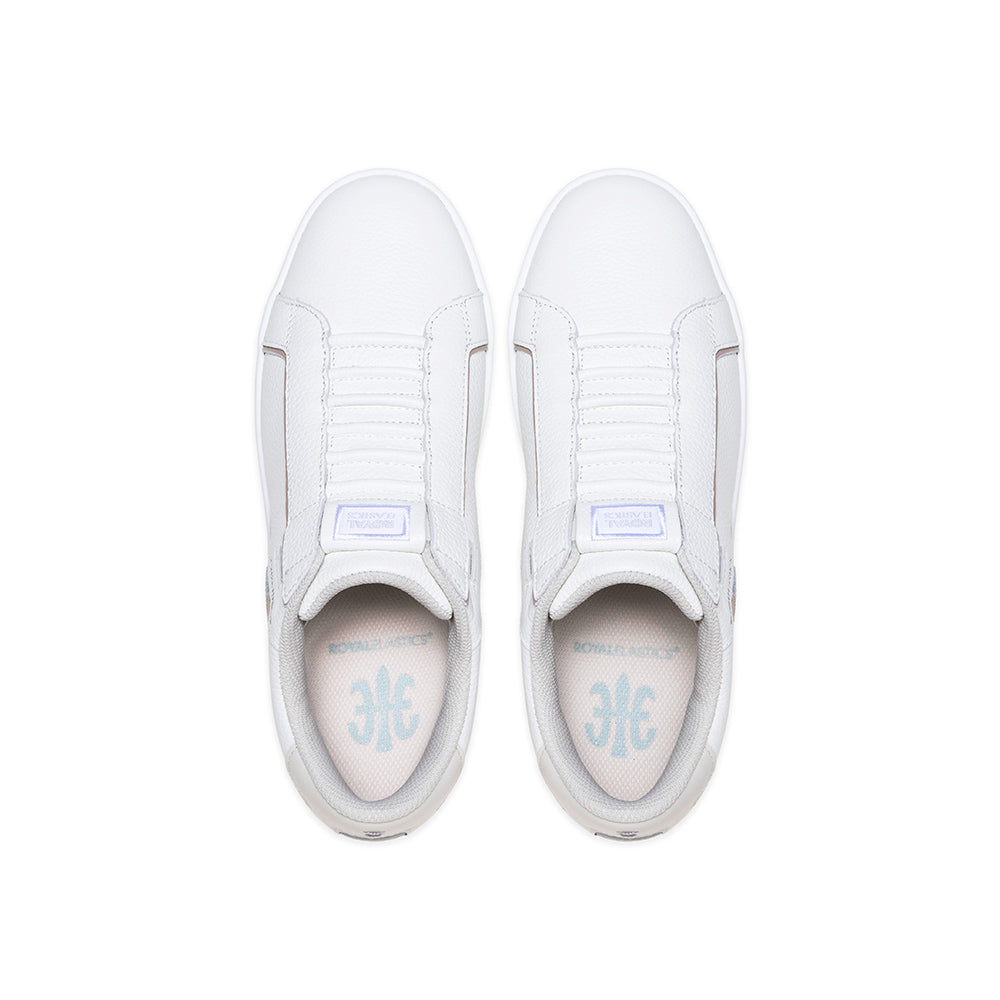 Adelaide 白棕灰真皮時尚休閒鞋 (女)