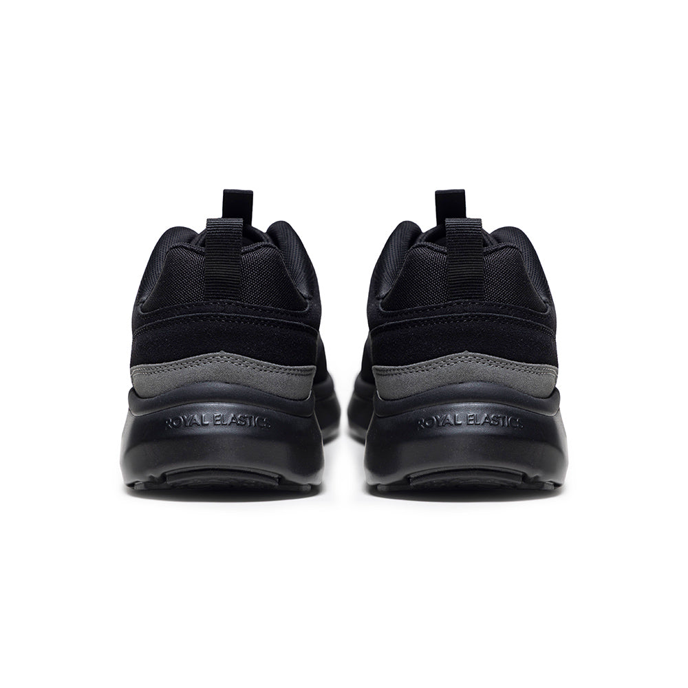 Riviera 黑灰運動休閒鞋 (女)