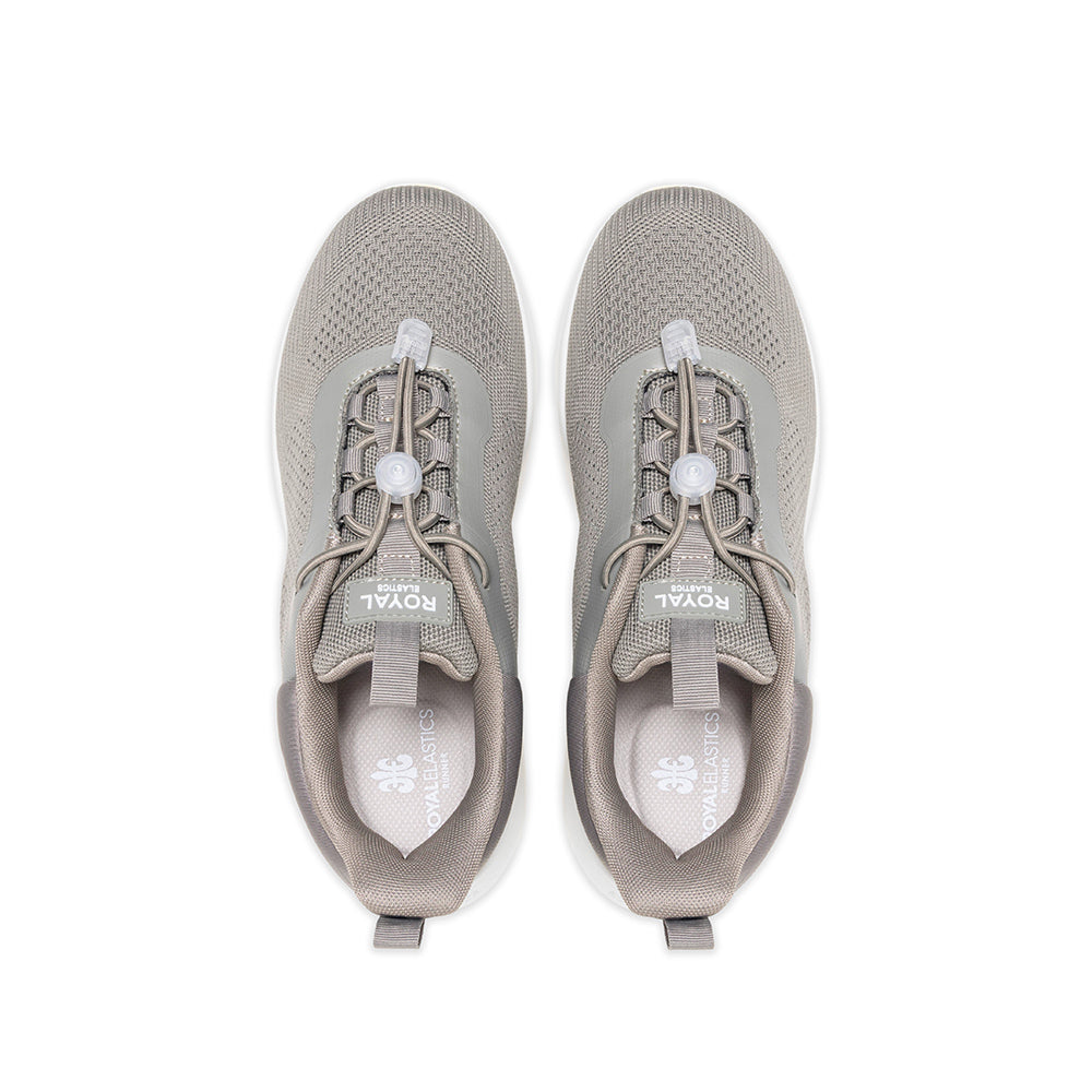 Comfy 深灰色飛織運動休閒鞋 (女)