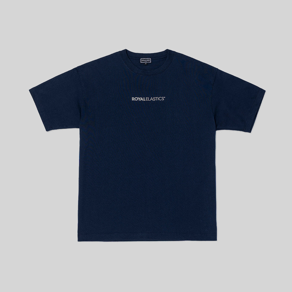 圓領 Logo Tee 藍色 F11162-558-1