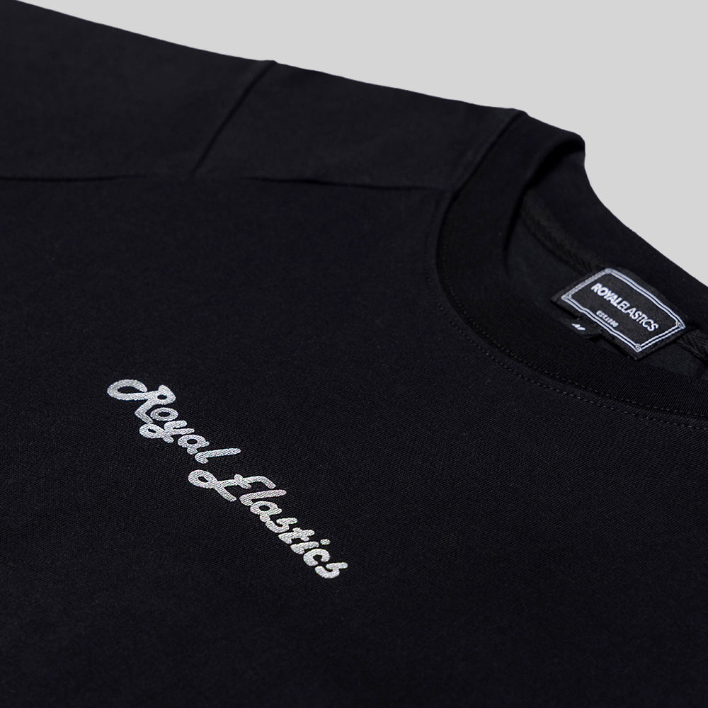 圓領 Logo Tee 黑色 F12162-998-2