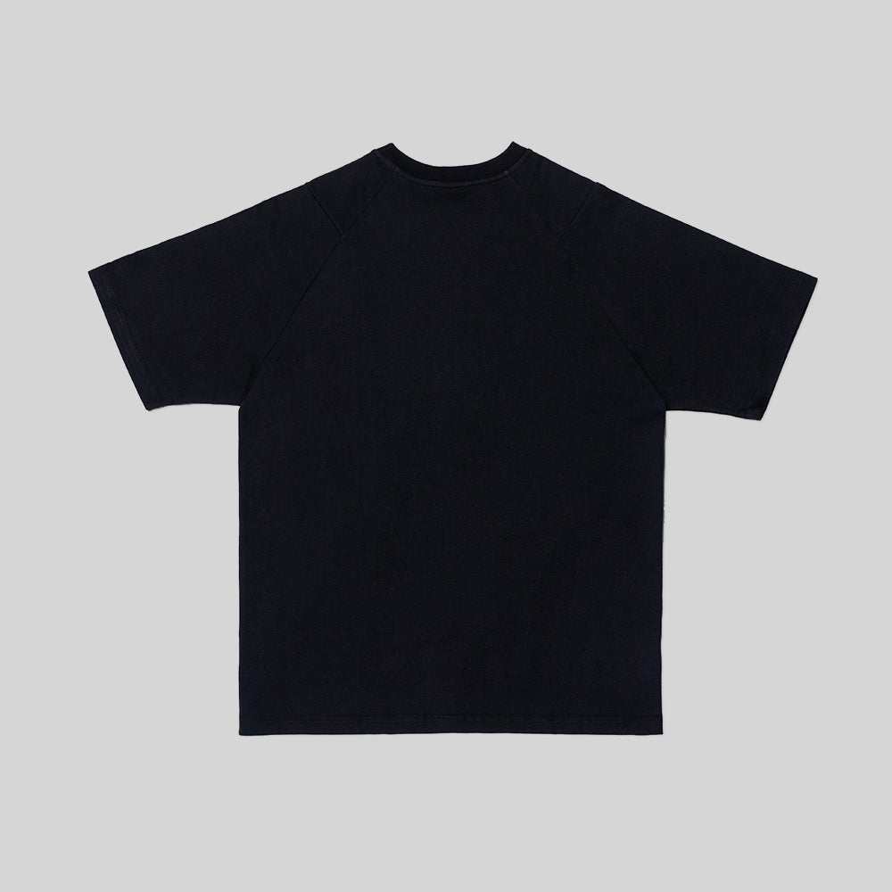 圓領 Logo Tee 黑色 F12162-998-3