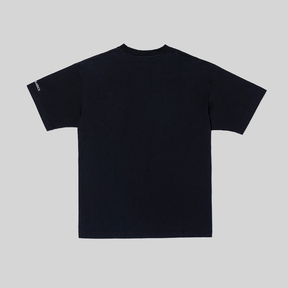 圓領 Logo Tee 黑色 F12162-999-3