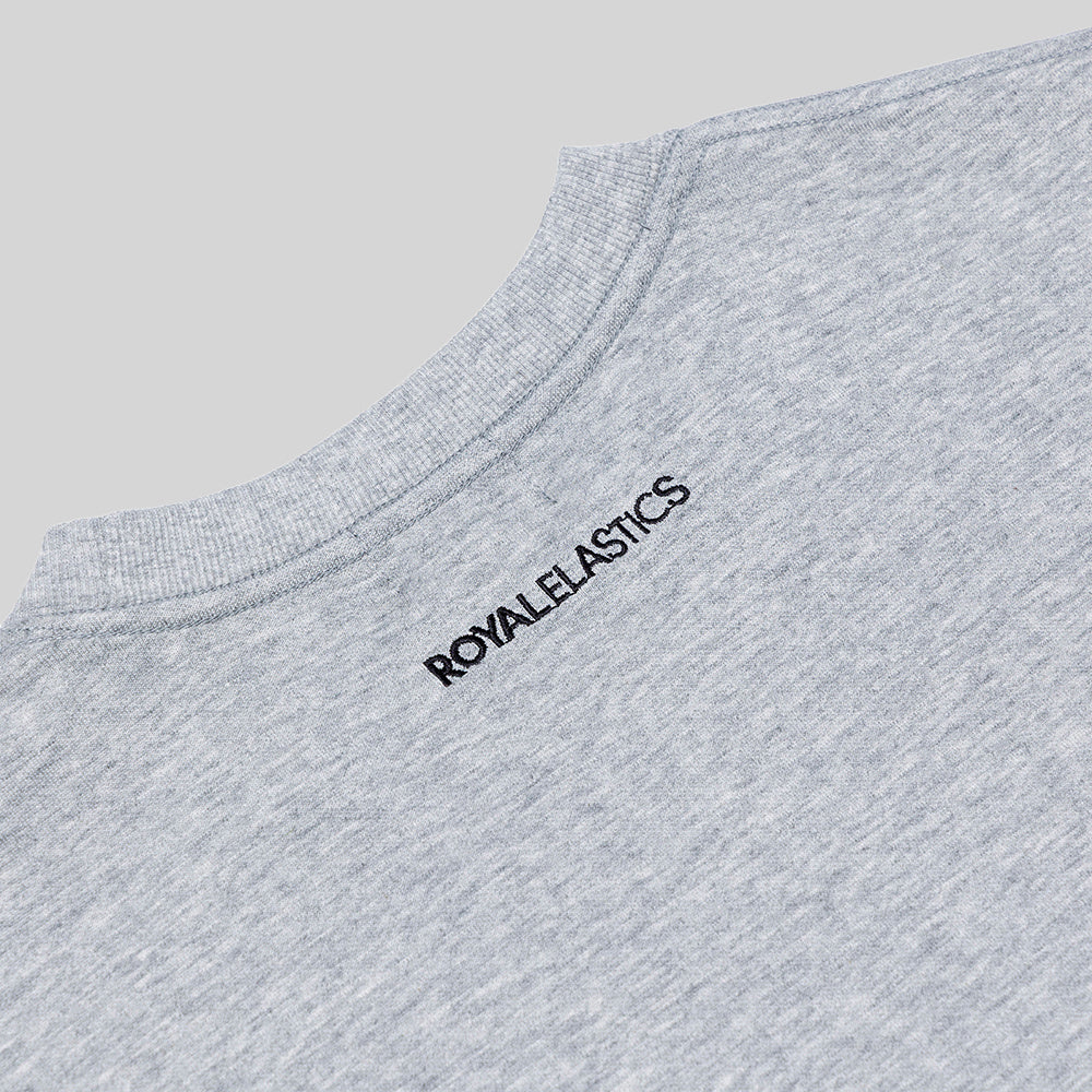圓領 Logo Tee 灰色 F13162-999-3