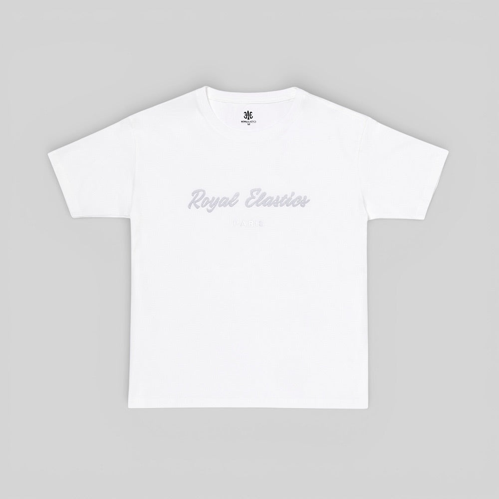 圓領 Logo Tee 白色 R31143-000