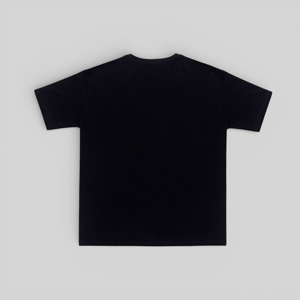 Crew neck Logo Tee, Black, R31143-940-2