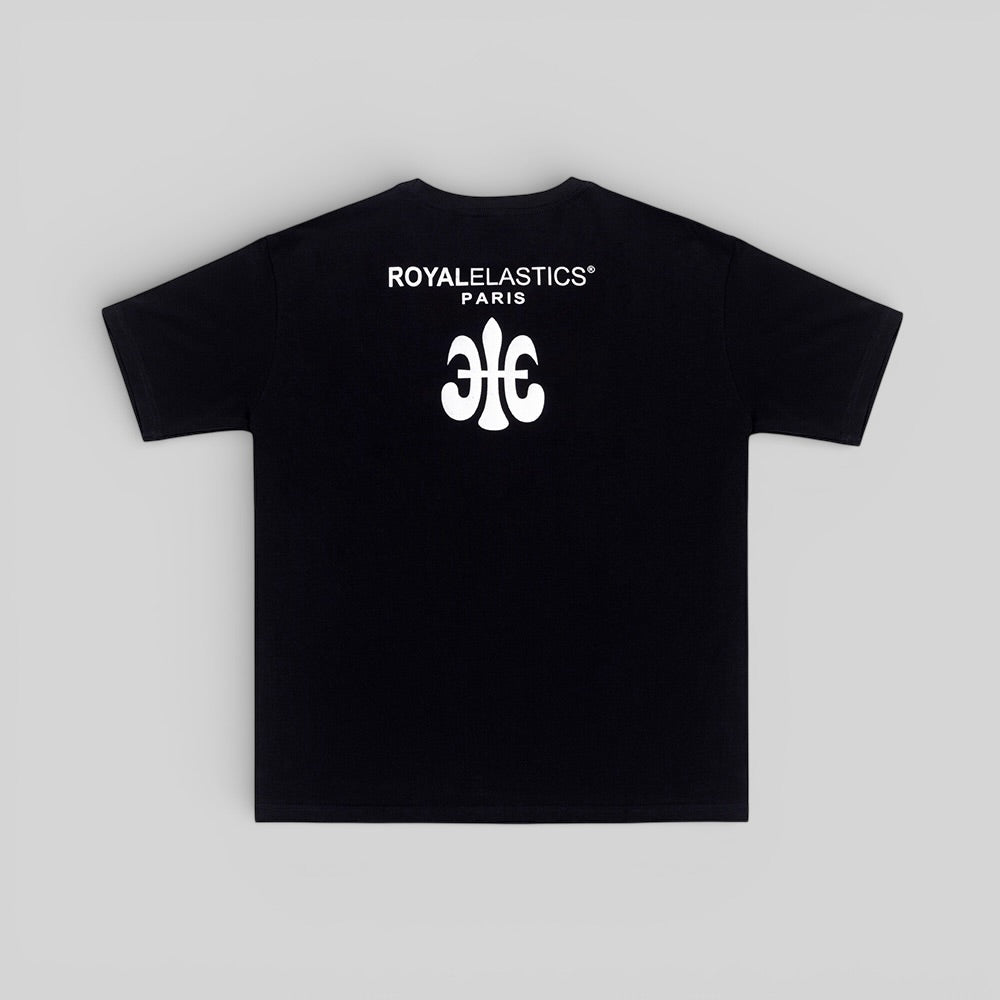 Retro Large Logo Tee, Black, R31143-988-2