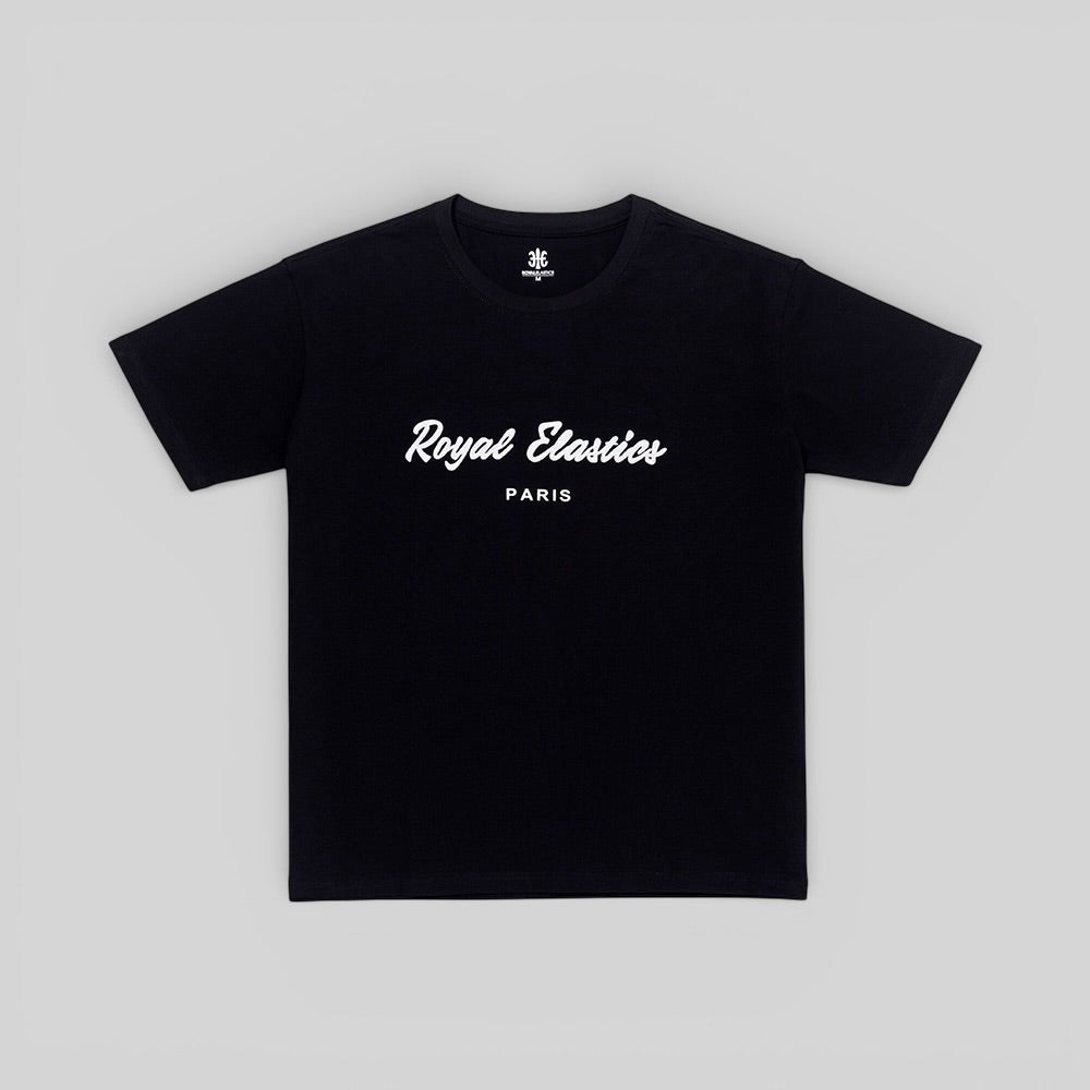 圓領 Logo Tee 黑色 R31143-990