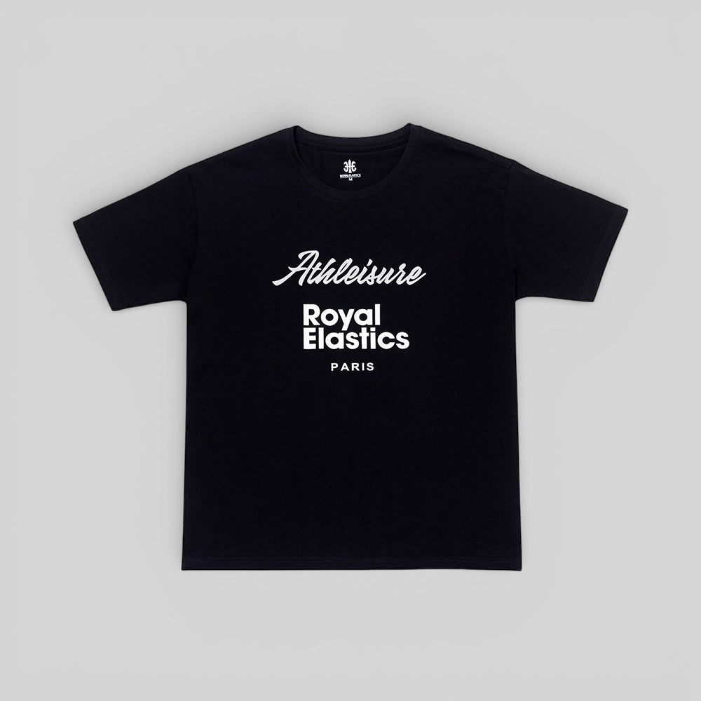 圓領 Logo Tee 黑色 R31143-998