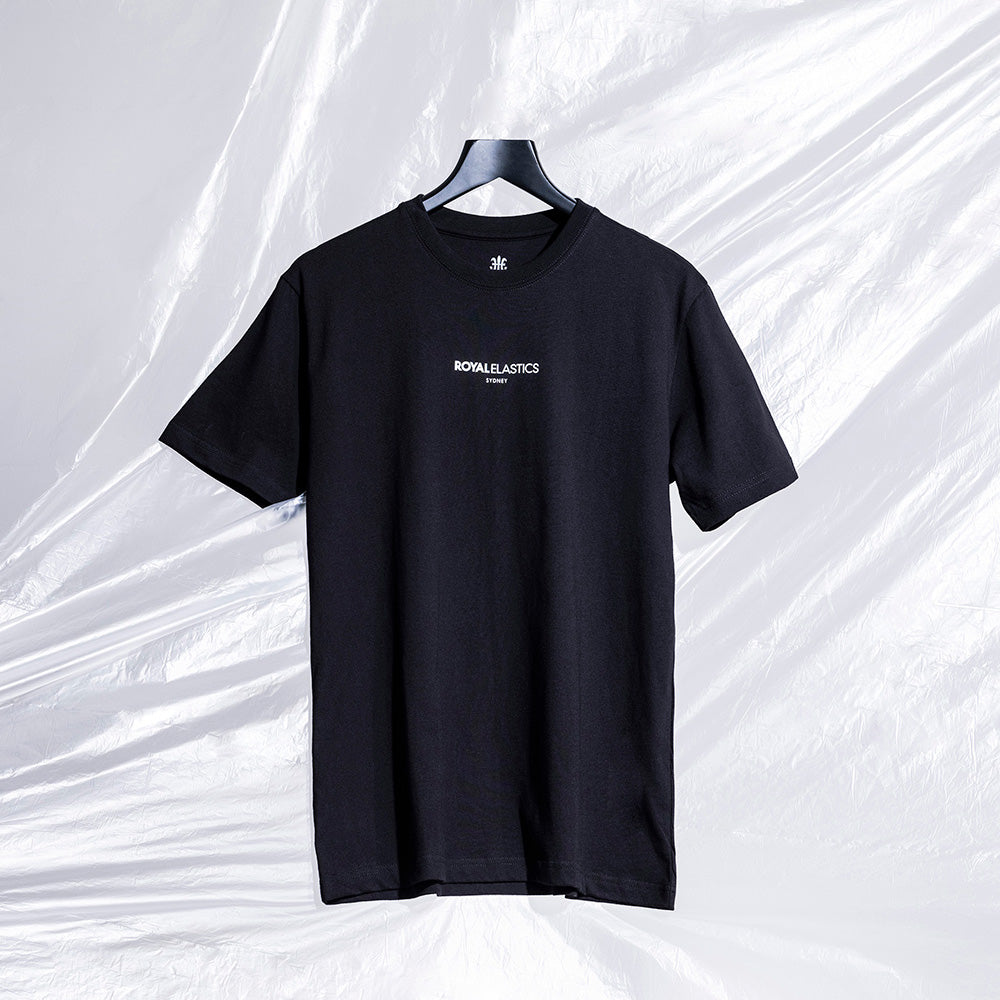 圓領 Logo Tee 黑色 R31100-990