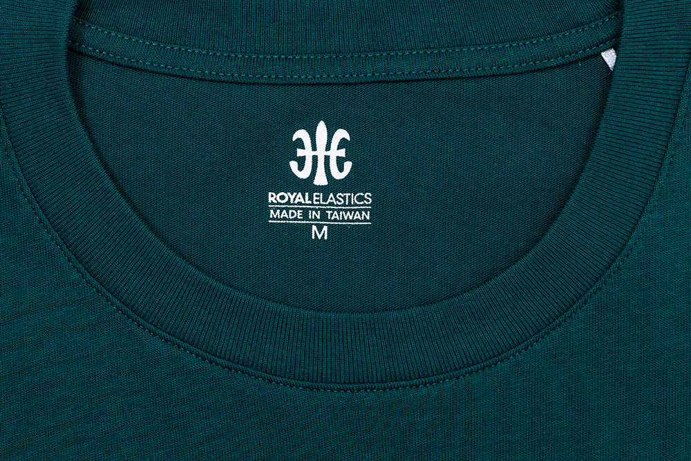 寬版圓領 Logo Tee 綠色
