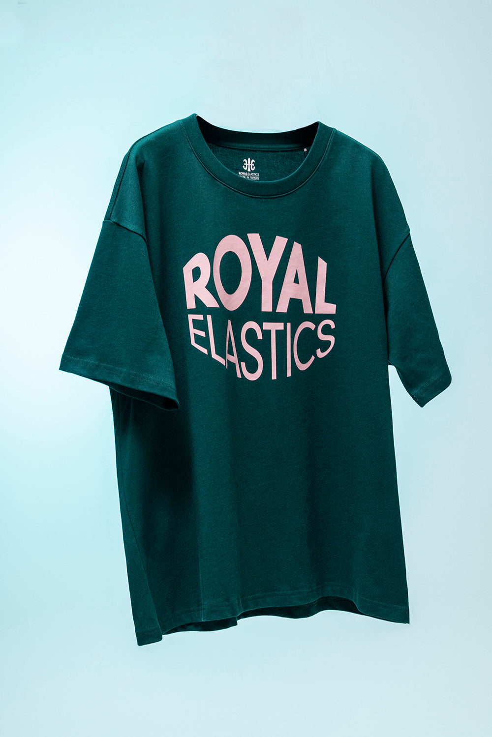 寬版圓領 Logo Tee 綠色