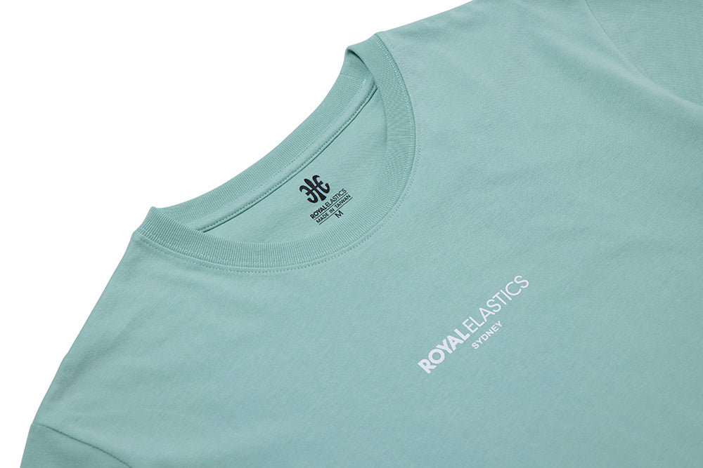 圓領 Logo Tee 湖水綠