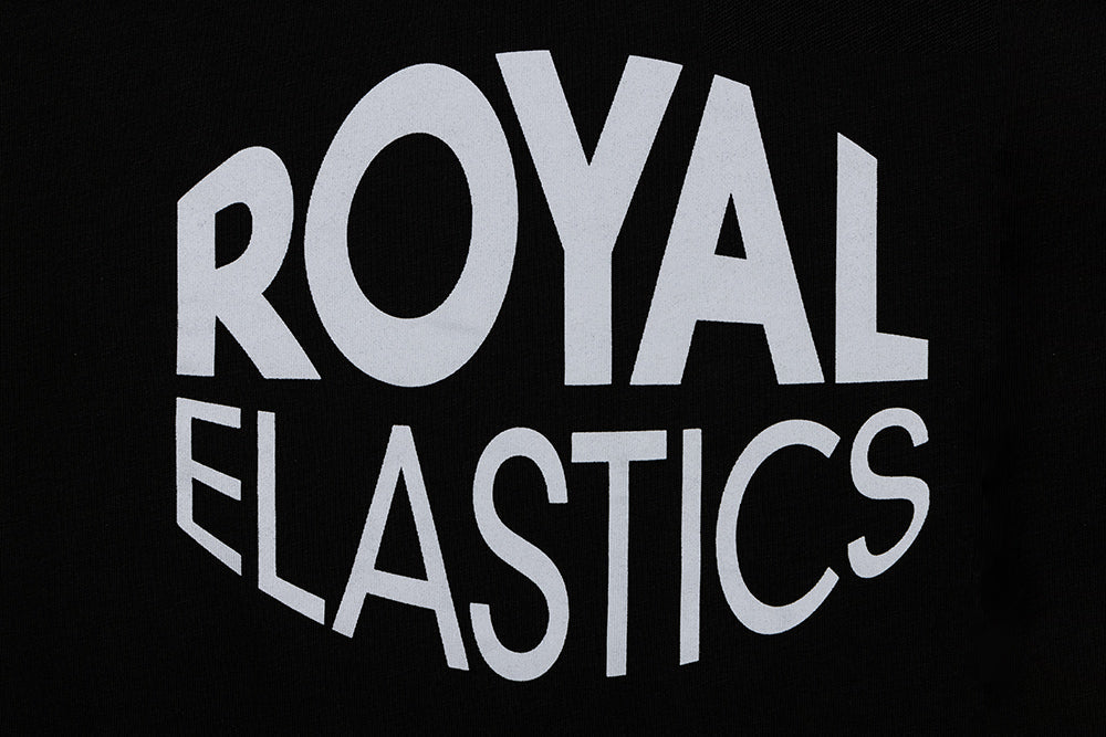 寬版圓領 Logo Tee 黑色