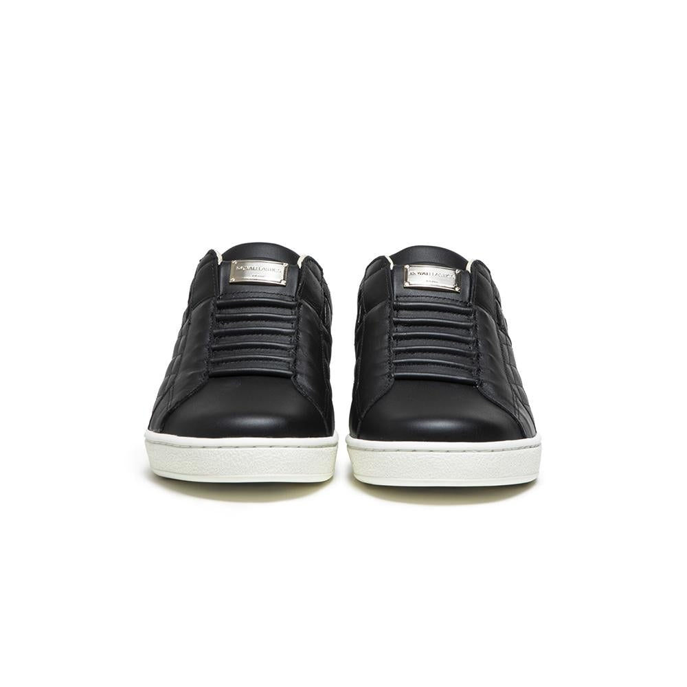 ICON LUX 黑紅真皮時尚休閒鞋 (女) 92503-910