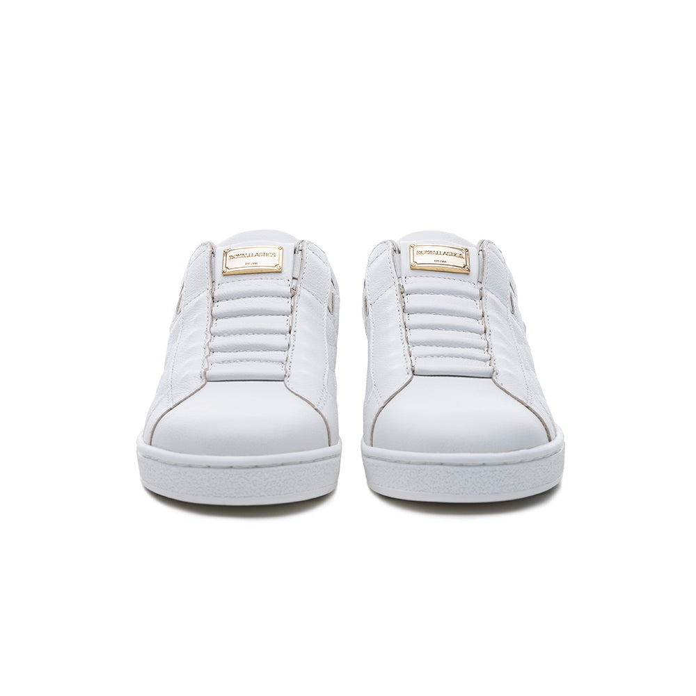 Icon Lux 奶油白真皮時尚休閒鞋 (女) 92523-000