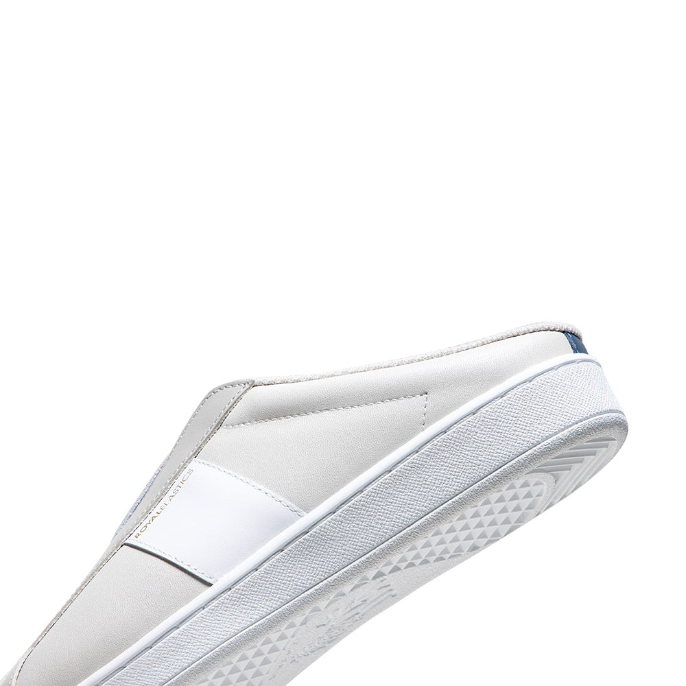 Lume M 灰白真皮穆勒鞋 (女)